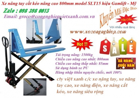 Xe nâng bậc thang, xe nâng 1tấn 1.5tấn nâng cao 800m - hàng có sẵn