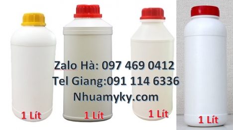 chai 250 ml đựng thuốc sâu, chai 500m chia vạch, bình nhựa 0.5 lít, Chai 50ml trắng sữa, Chai 500ml