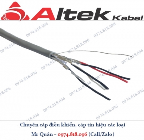 Cáp tín hiệu vặn xoắn chống nhiễu awg
