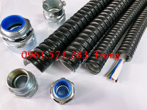 Ống kẽm đàn hồi bọc nhựa màu đen phi D25