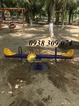 Bập bênh đòn ngoài trời 2 ghế, 4 ghế dành cho bé