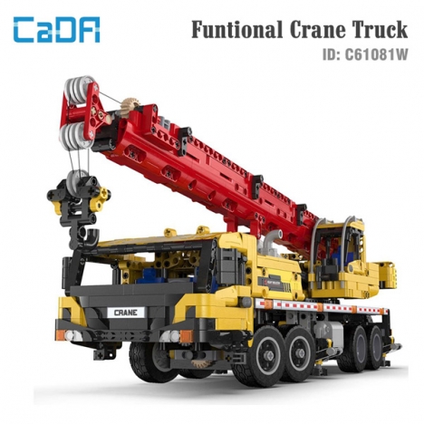 BỘ LẮP RÁP MÔ HÌNH XE CẨU FUNCITIONAL CRANE TRUCK - CADA C61081W