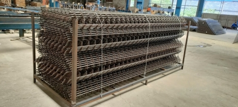 Lưới thép hàng rào chấn sóng - bẻ đầu