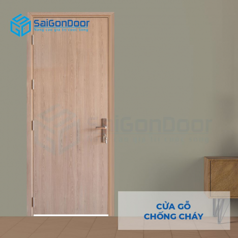 Cấu tạo chi tiết của cửa gỗ chống cháy