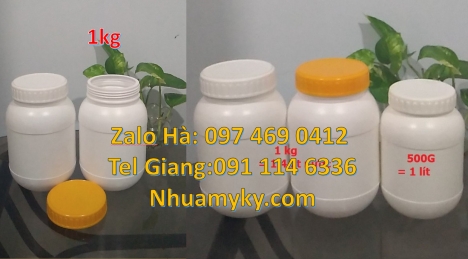 Hũ pet nắp nhựa trắng 200 gram, hũ nhựa 200 g, hũ 250 gram đựng mủ trôm, hũ nhựa 250 g trắng đục, hũ