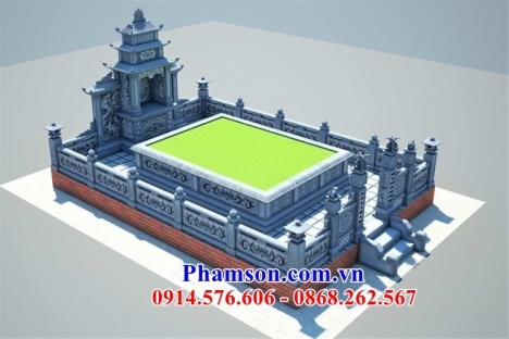 4178 Báo giá khu lăng mộ bằng đá ninh bình thiết kế đẹ