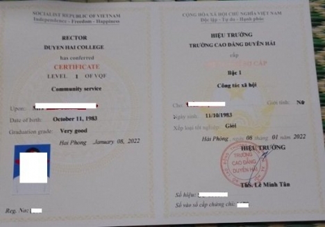 Mở khóa học Công tác xã hội