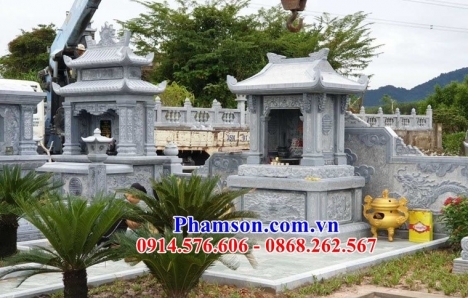 4178 Báo giá khu lăng mộ bằng đá ninh bình thiết kế đẹ