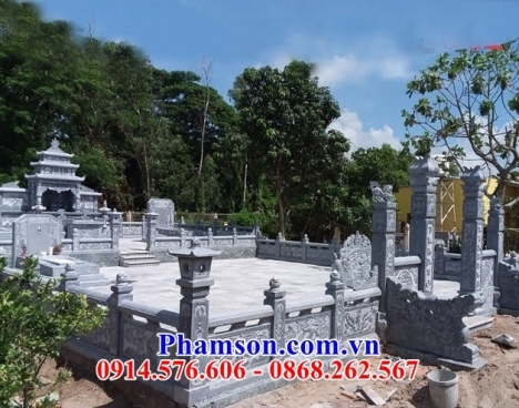 987 lăng thờ chung khu lăng mộ bằng đá cao cấp