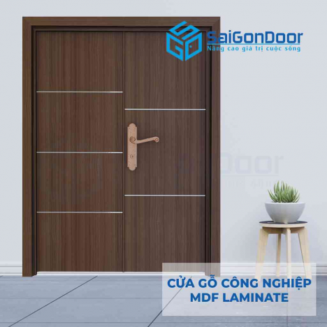 BÁO GIÁ CỬA GỖ CÔNG NGHỆP MDF LAMNATE | SaiGonDoor