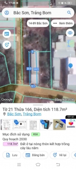 Sở Hữu Ngay Lô Đất Siêu Đẹp Giá Siêu Đầu Tư Tại Huyện Trảng Bom, Đồng Nai