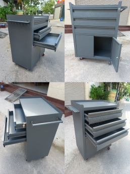 Tủ dụng cụ 3 ngăn 2 cánh
