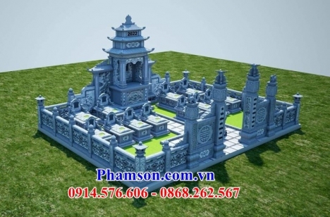 4178 Báo giá khu lăng mộ bằng đá ninh bình thiết kế đẹ