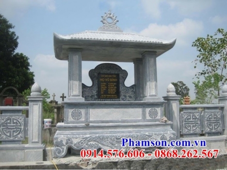 987 lăng thờ chung khu lăng mộ bằng đá cao cấp