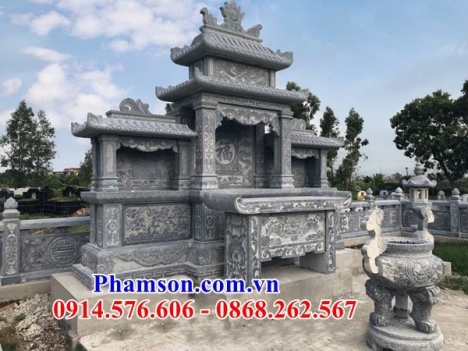 987 lăng thờ chung khu lăng mộ bằng đá cao cấp