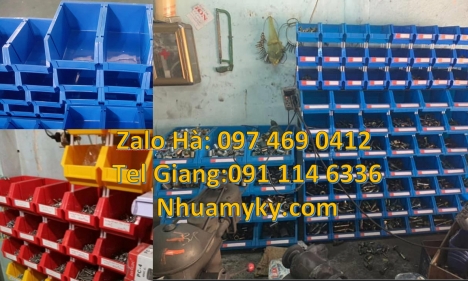 Địa chỉ bán kệ duy tân, Cung cấp sỉ lẻ kệ nhựa, Kệ xanh duy tân, Hộp đựng đinh tán, khay linh kiện,