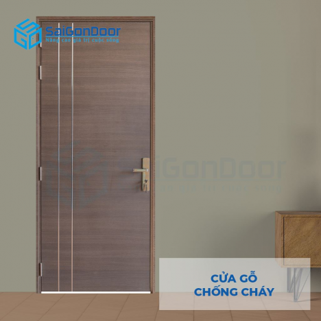 Cấu tạo chi tiết của cửa gỗ chống cháy