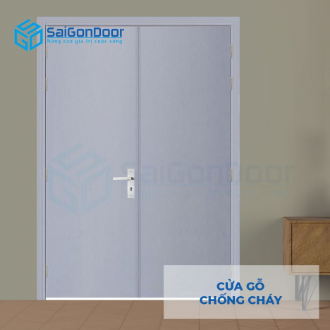 Cấu tạo chi tiết của cửa gỗ chống cháy