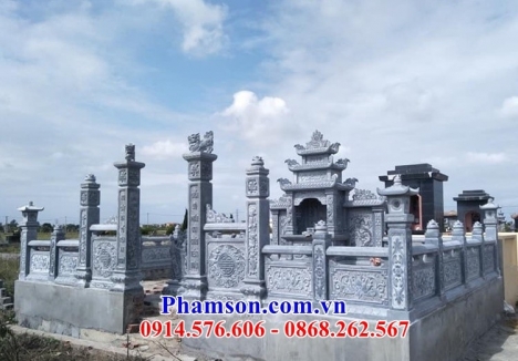 4178 Báo giá khu lăng mộ bằng đá ninh bình thiết kế đẹ