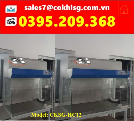 TỦ CẤY VI SINH DÒNG KHÍ THỔI NGANG KHÔNG CỬA.