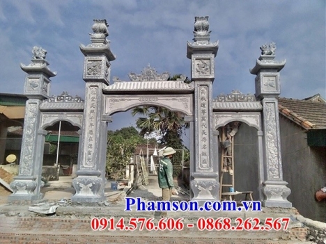 1025 Mẫu cổng đá nhà thờ đẹp nhất