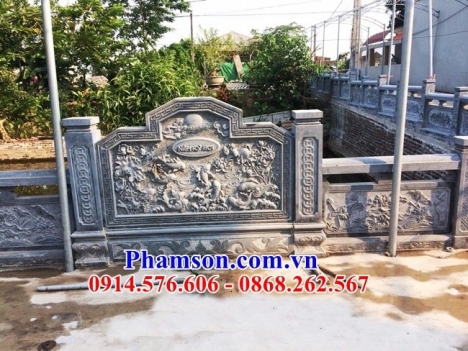 358 Mẫu cuốn thư lăng mộ đá đẹp