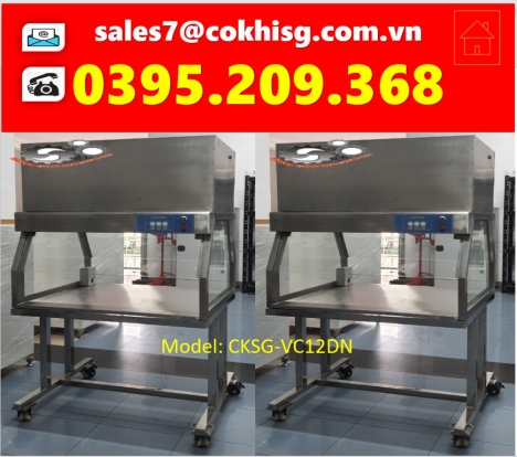 TỦ CẤY VI SINH 2 NGƯỜI ĐỐI DIỆN KHÔNG CỬA.