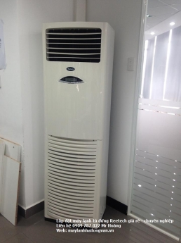 Máy lạnh tủ đứng 10hp Reetech (10 ngựa) được lắp đặt giá tốt