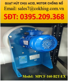 QUẠT HÚT CHỊU CHỐNG NỔ,