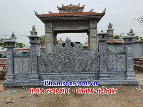 358 Mẫu cuốn thư lăng mộ đá đẹp