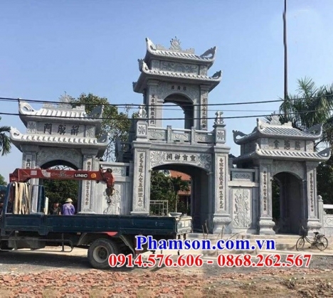 1025 Mẫu cổng đá nhà thờ đẹp nhất