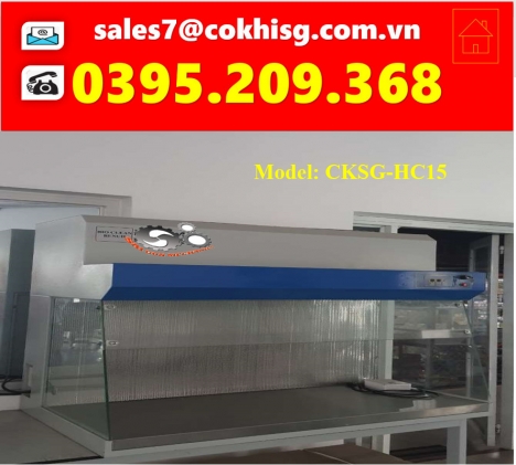 TỦ CẤY VI SINH DÒNG KHÍ THỔI NGANG KHÔNG CỬA..