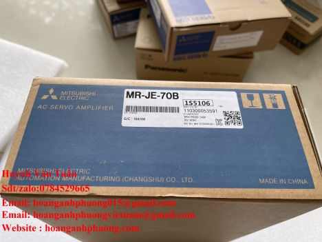 MITSUBISHI AC Servo Driver MR-JE-70B