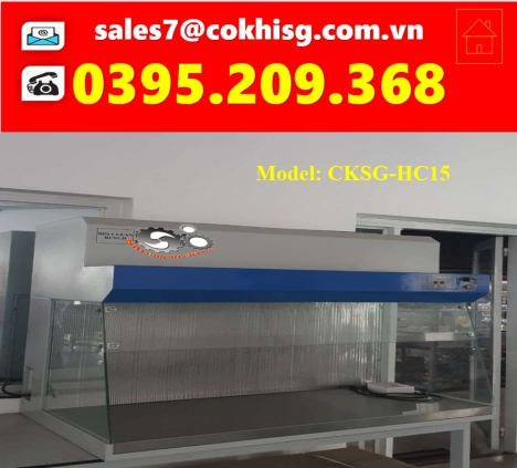 TỦ CẤY VI SINH DÒNG KHÍ THỔI NGANG KHÔNG CỬA..