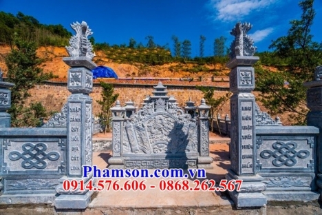 358 Mẫu cuốn thư lăng mộ đá đẹp
