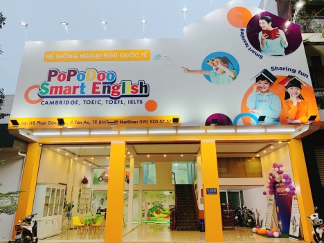NHƯỢNG QUYỀN TIẾNG ANH TRẺ EM POPODOO SAMRT ENGLISH- HỢP TÁC PHÁT TRIỂN LÂU DÀI