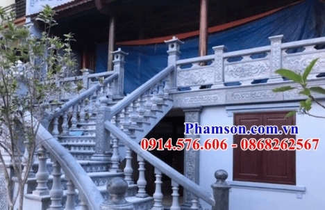 5874 Mẫu tường rào đá lăng mộ đẹp