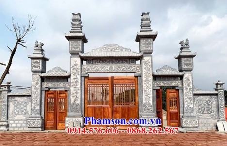 1025 Mẫu cổng đá nhà thờ đẹp nhất