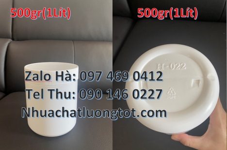 Hũ nhựa nắp vặn 200g, hũ nhựa trong cao 200g, Hũ nhựa 100 gram, hũ 200g đựng đậu hũ nhựa 250 g nắp v