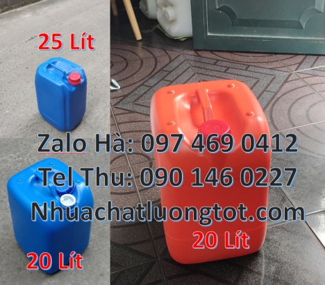 can 30l đựng thuốc thú y, can hdpe, Can 30l vuông xanh, can 25l vuông, can 20l giá rẻ, can 25l giá r