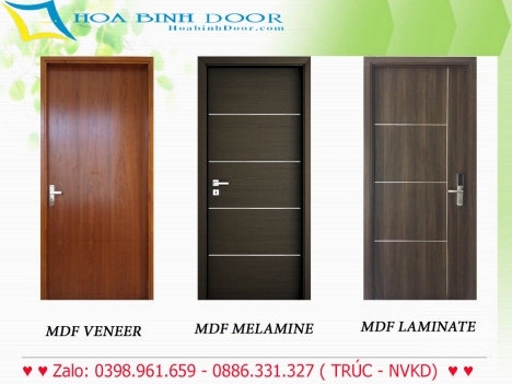 Cửa Gỗ Phòng Ngủ MDF An Cường | Hoabinhdoor