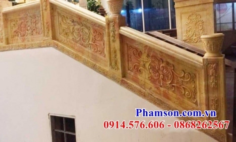 5874 Mẫu tường rào đá lăng mộ đẹp
