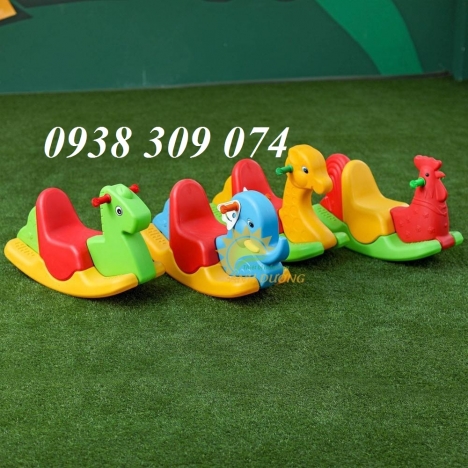 Bập bênh đơn, bập bênh nhiều màu, bập bênh đôi cho bé