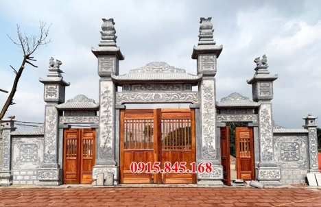 333 Cổng đá ninh bình đẹp – mẫu cổng từ đường