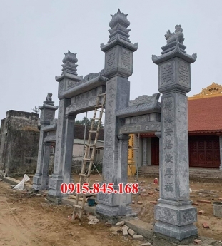333 Cổng đá ninh bình đẹp – mẫu cổng từ đường