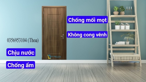 Cửa nhựa nhà vệ sinh ABS Hàn Quốc tại Cần Thơ| Cửa nhựa cao cấp