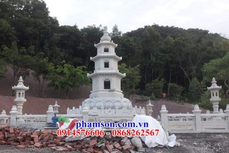 0033+ Mộ đá lục bát giác thờ tro cốt – lâm đồng