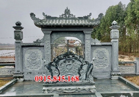 333 Cổng đá ninh bình đẹp – mẫu cổng từ đường