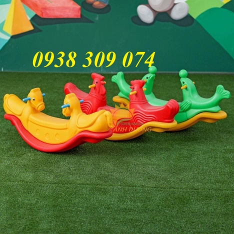 Bập bênh đơn, bập bênh nhiều màu, bập bênh đôi cho bé