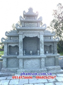 lăng mộ ba mái đá xanh đẹp – bình dương 0080